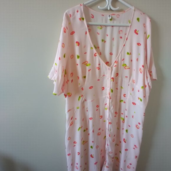 Pretty bp Floral Print Mini dress. NWOT 3X - Picture 4 of 11